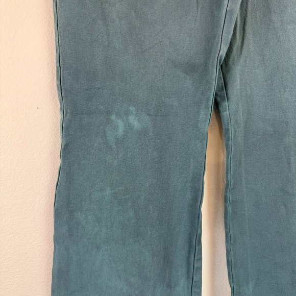 St. John Sport Teal Blue High Waist Acid Wash Bootcut Jeans 2 (25.5x27.5) - Picture 2 of 14